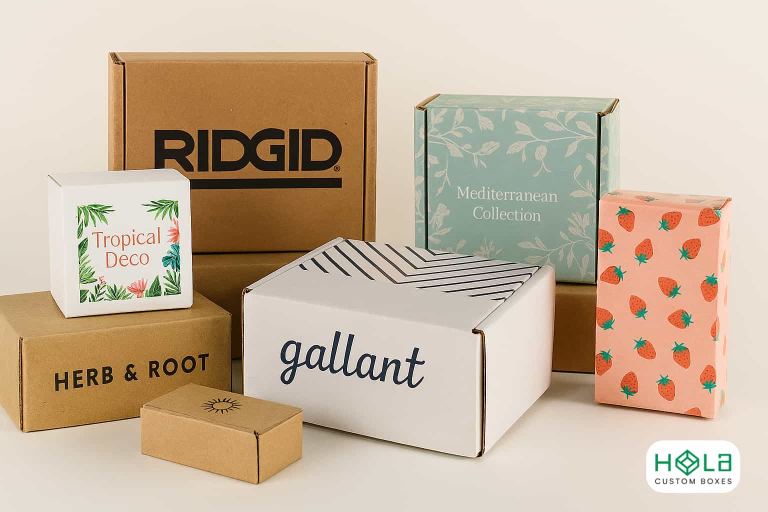 custom boxes with logo